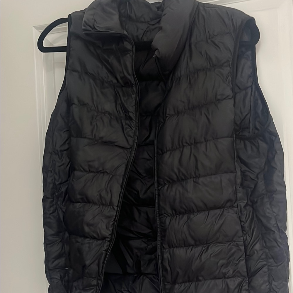 Black Puffer Vest